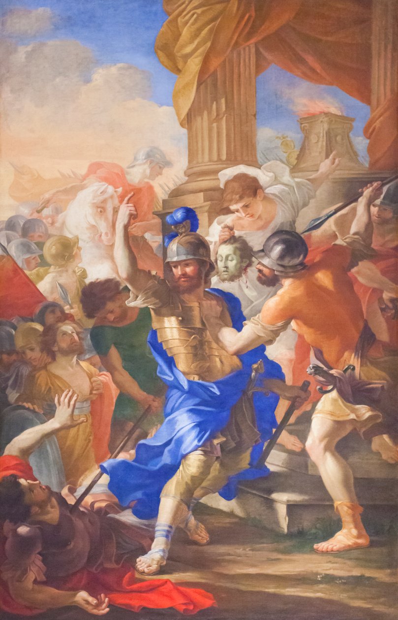 Saint Maurices martyrium af Gian Lorenzo & Pellegrini Carlo (1605 45) Bernini