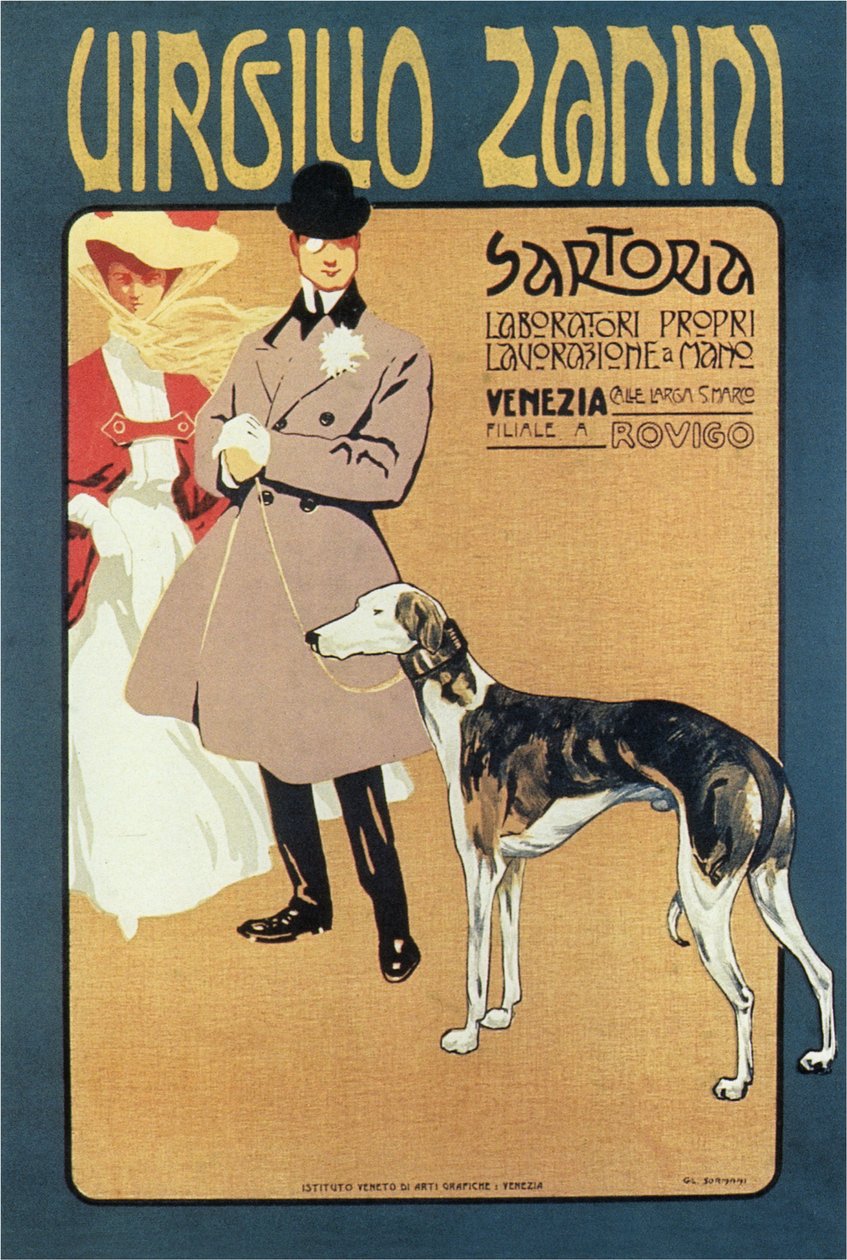Virgilio Zanini Skrædderi, 1900 af Gian Luciano Sormani