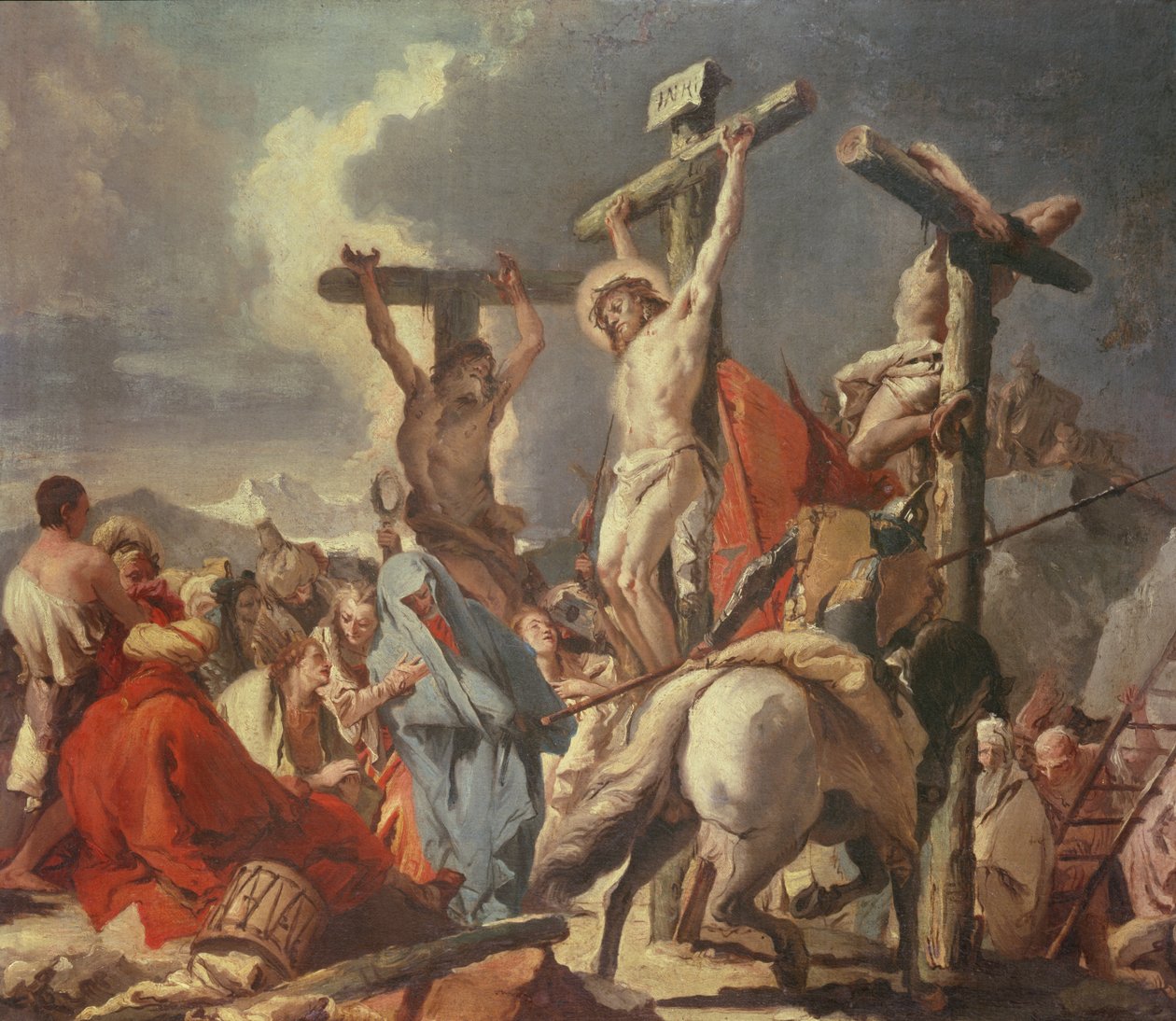 Kristus på korset af Giovanni Domenico Tiepolo
