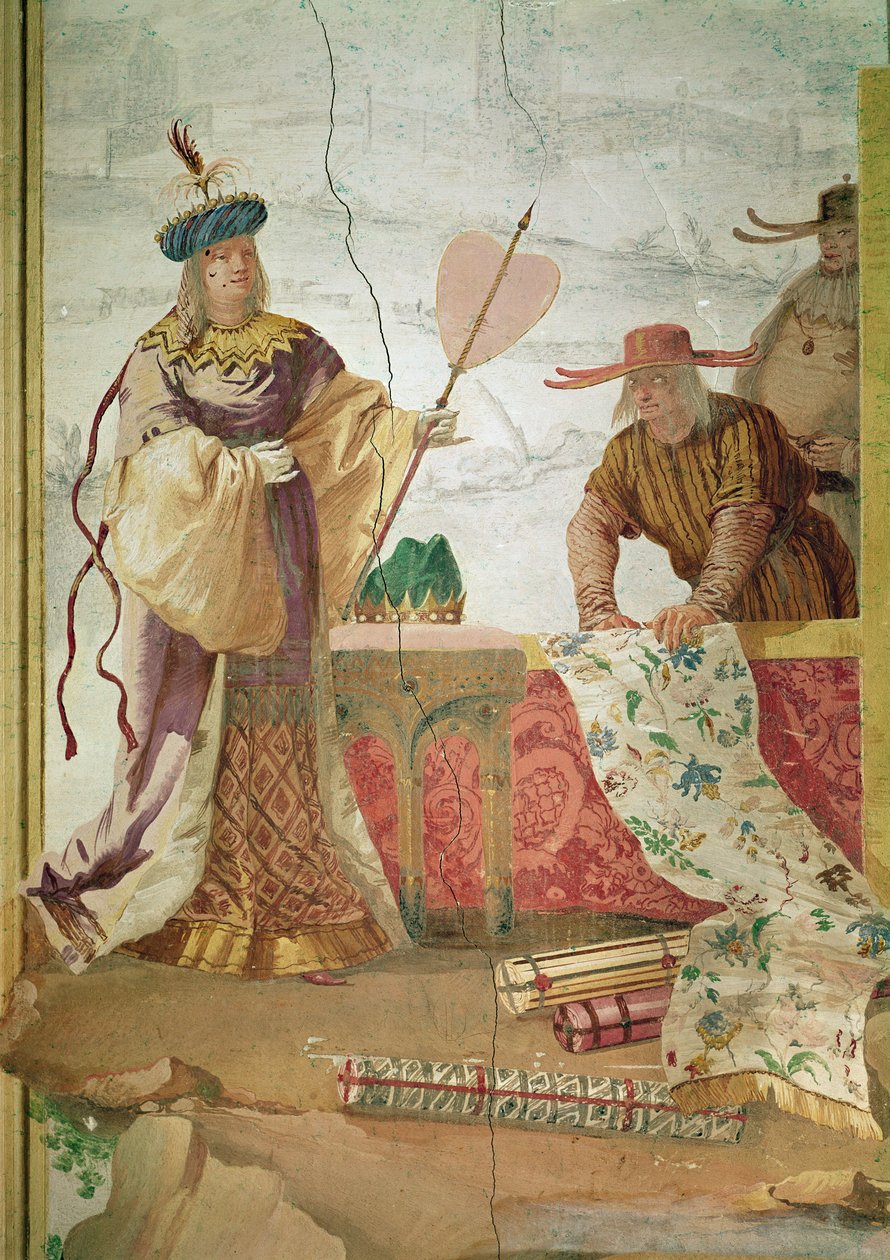 Den kinesiske stofsælger af Giovanni Domenico Tiepolo