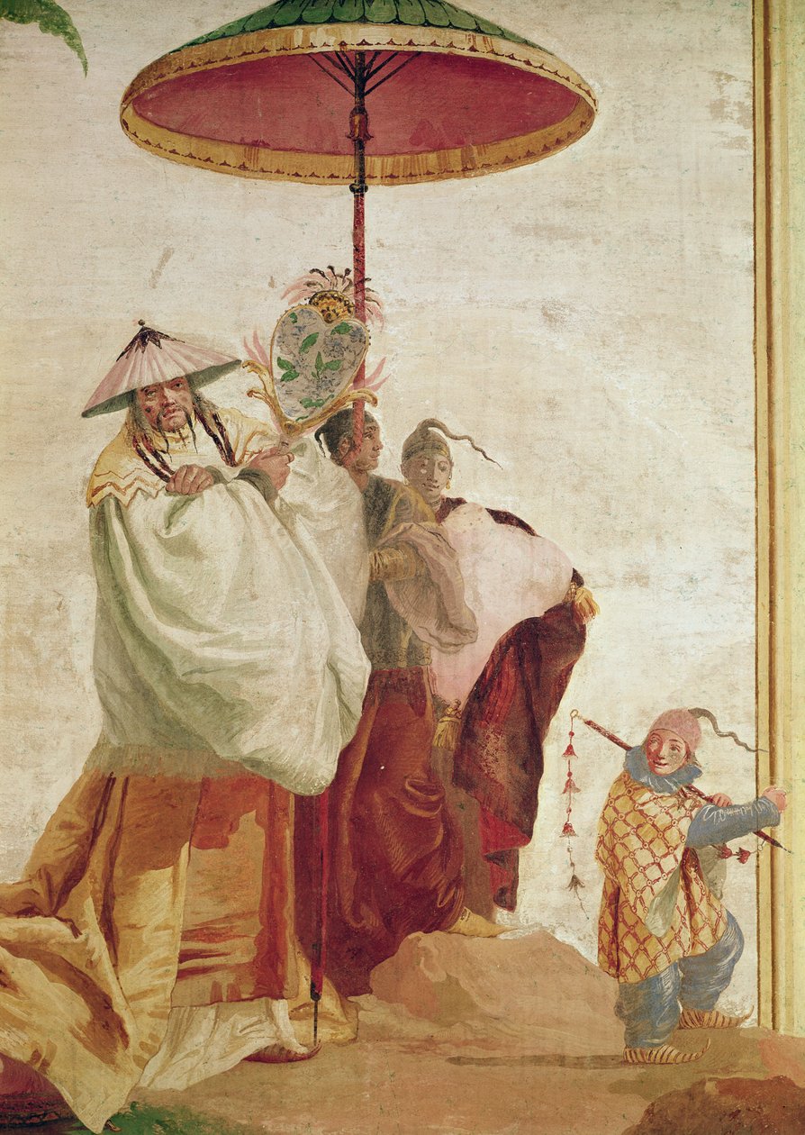 Mandarinens gang af Giovanni Domenico Tiepolo