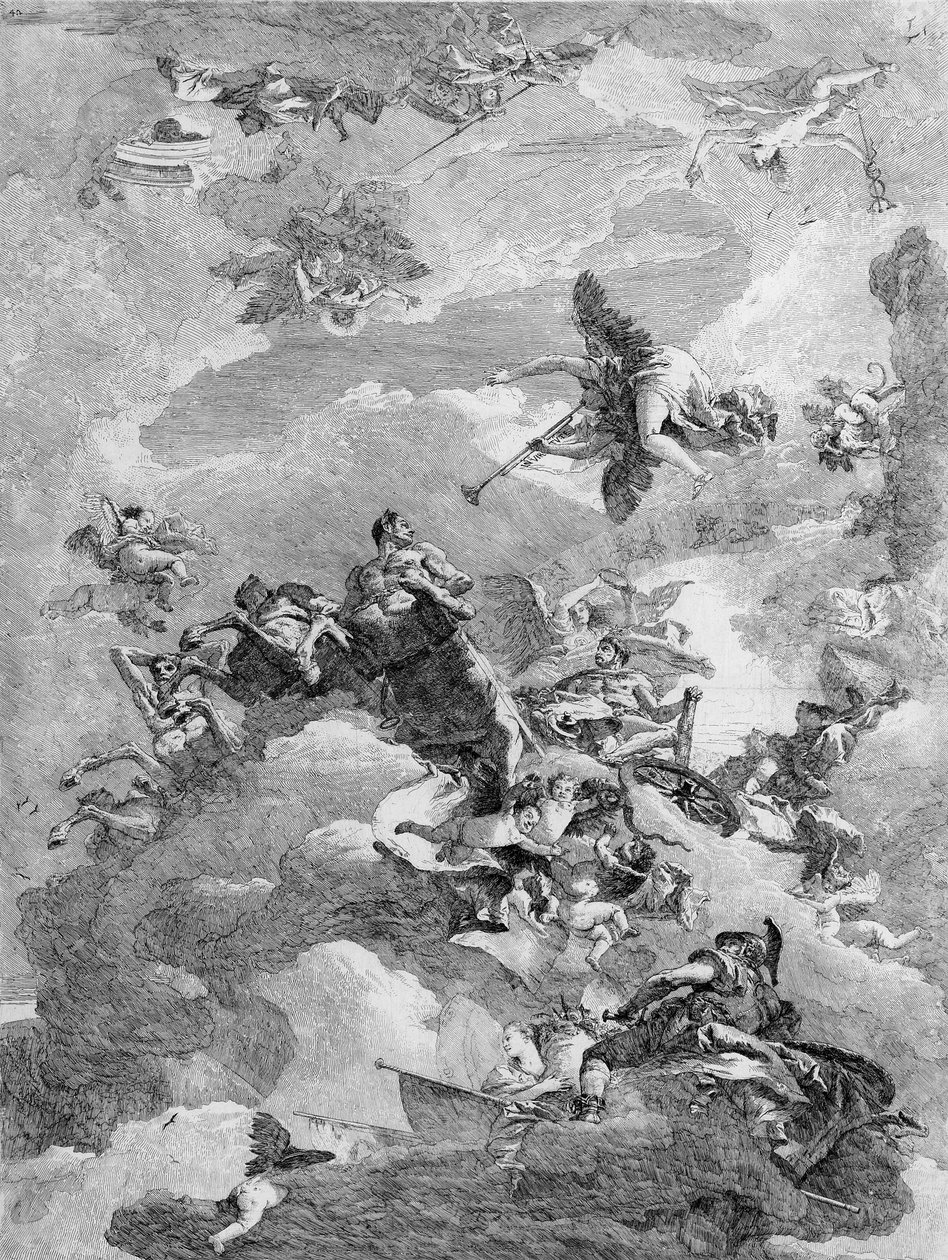Hercules triumf af Giovanni Domenico Tiepolo