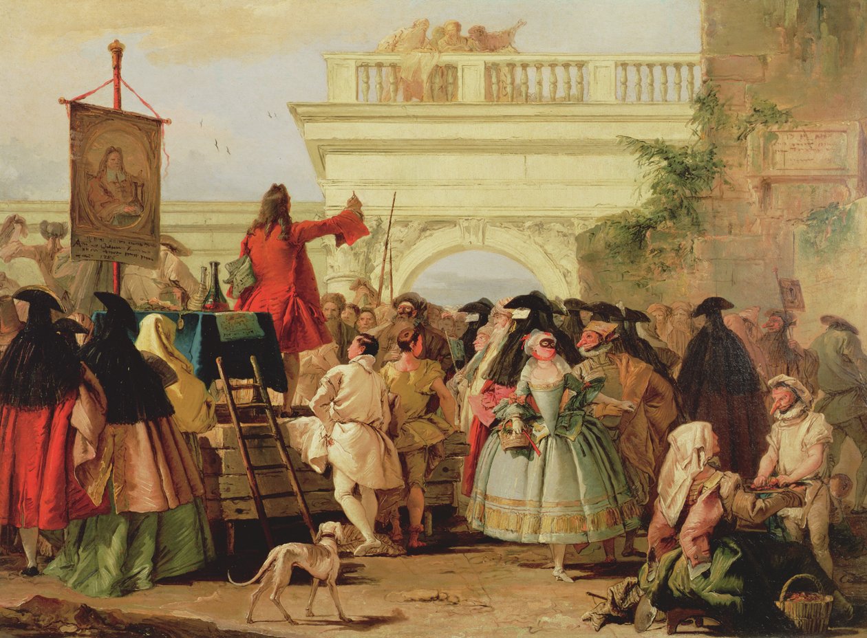 Charlatanen af Giovanni Domenico Tiepolo