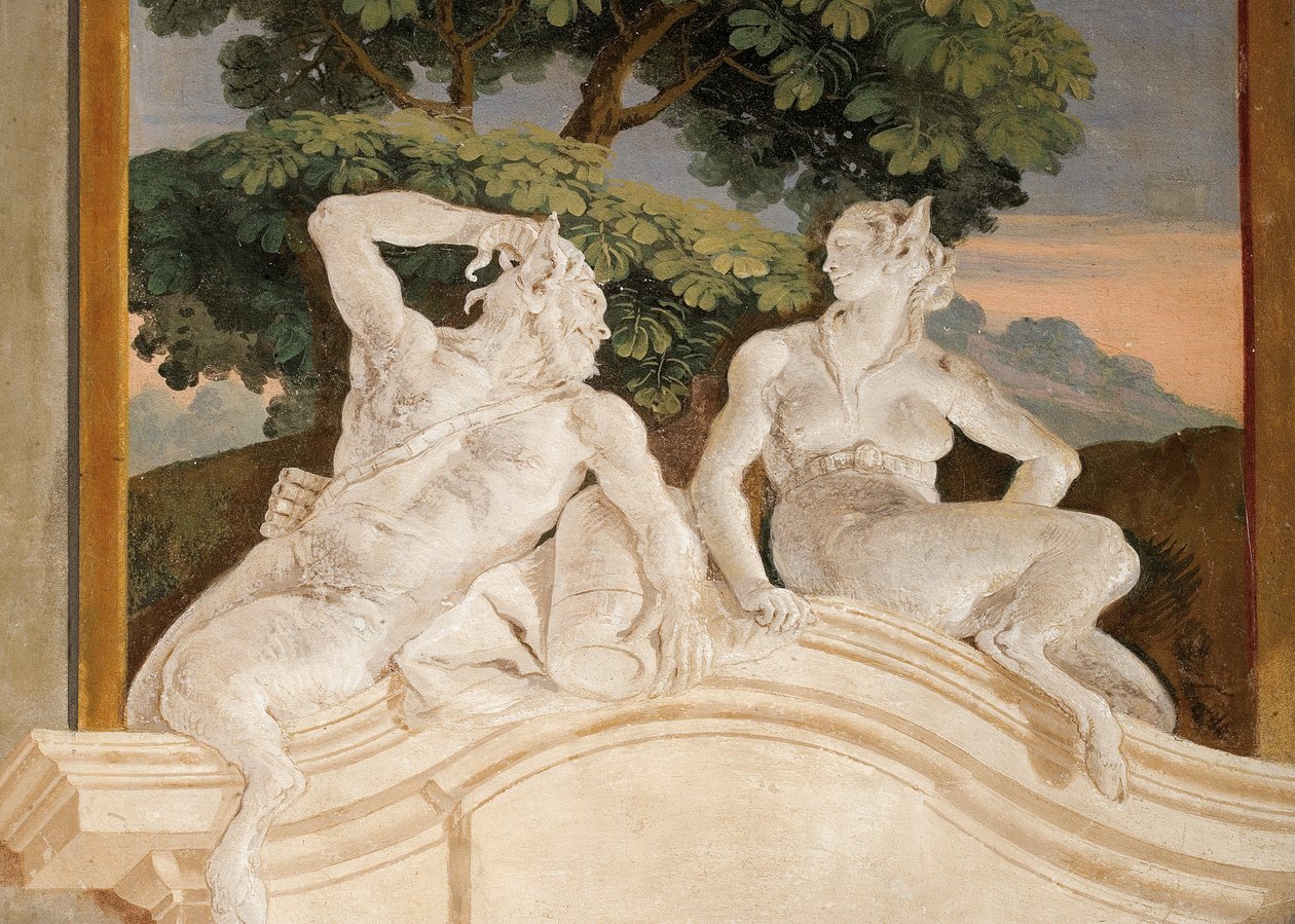 Fauns, 1757 af Giovanni Domenico Tiepolo