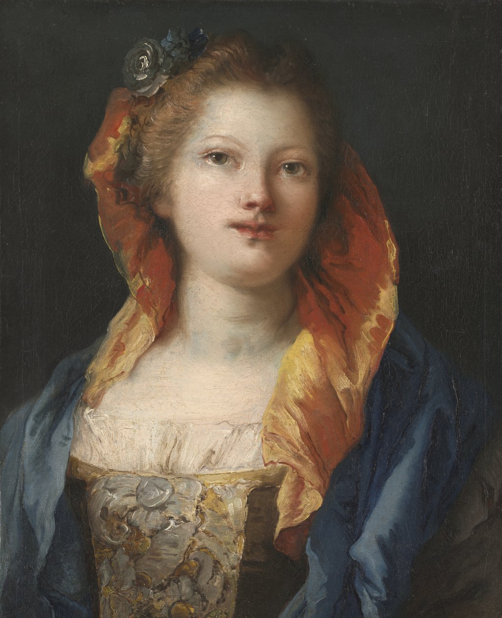 Portræt af en kvinde, 1762-70 af Giovanni Domenico Tiepolo