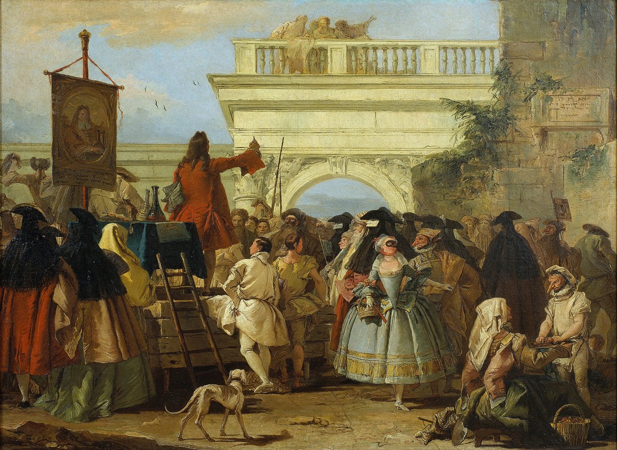 Charlatanen af Giovanni Domenico Tiepolo
