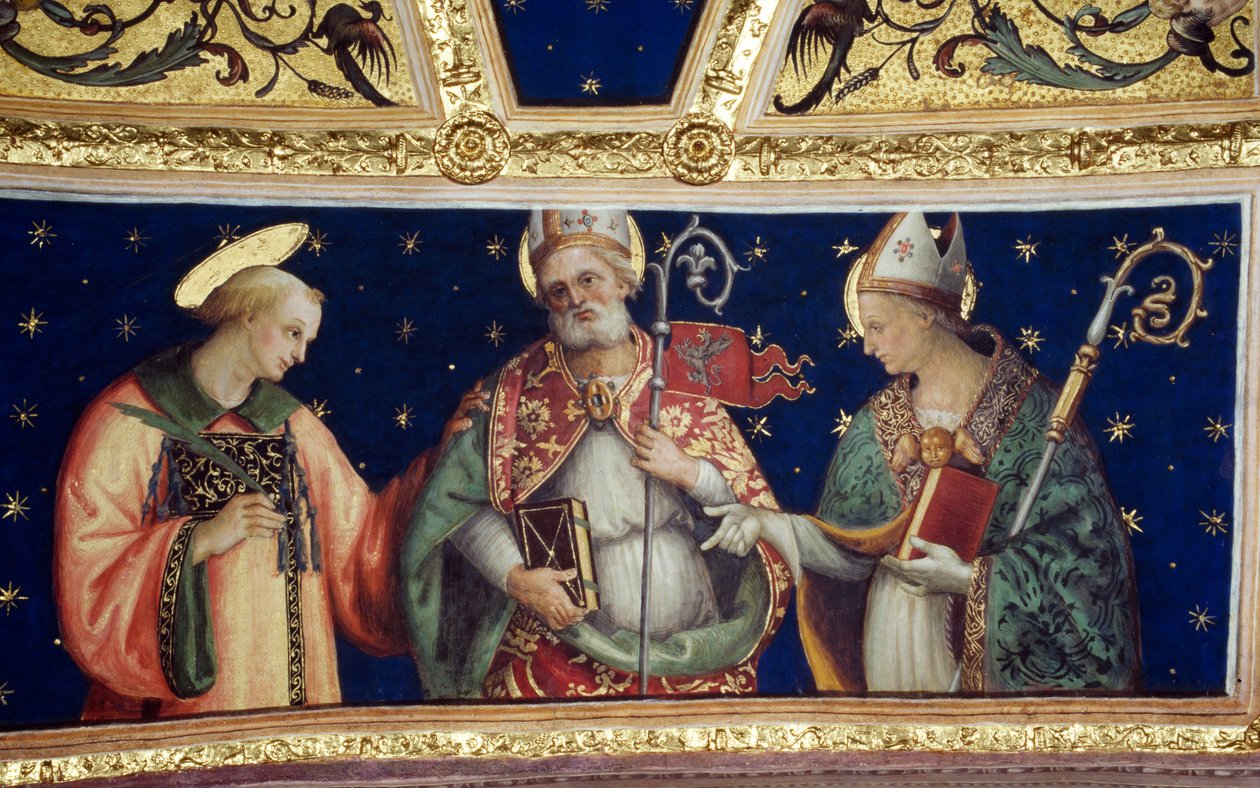 Saint James Minor, Saint Philip og Saint Thomas, detalje af Giannicola di Paolo