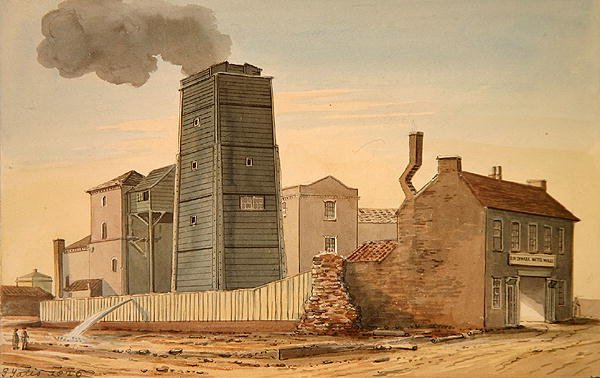 Udsigt over Clink Street Waterworks, Southwark af Gideon Yates