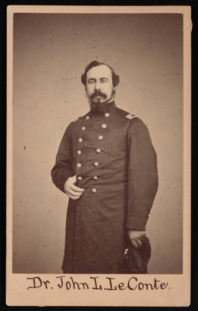 Portræt af Dr. John Lawrence LeConte 1825-1883, mellem 1862 og 1864. af Gihon and Rixon