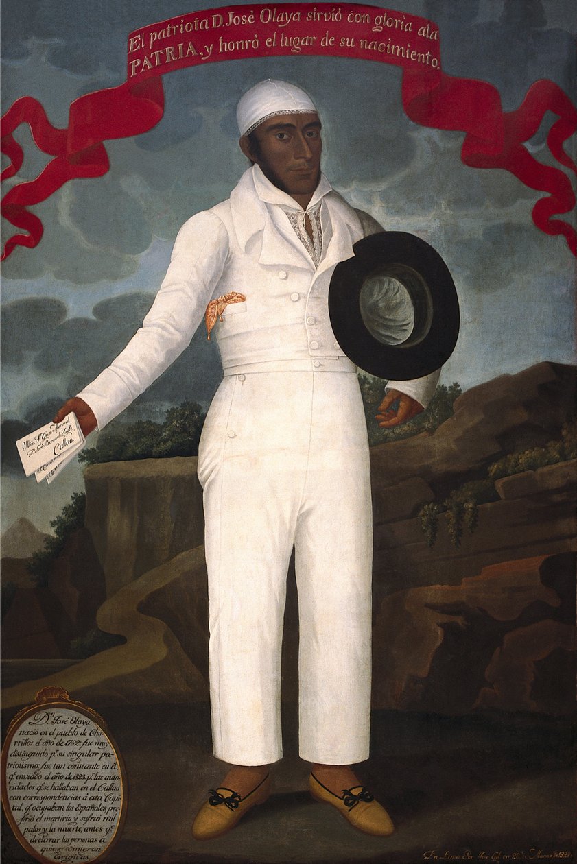 Jose Silverio OLAYA BALANDRA (olie på lærred) af Gil de Castro