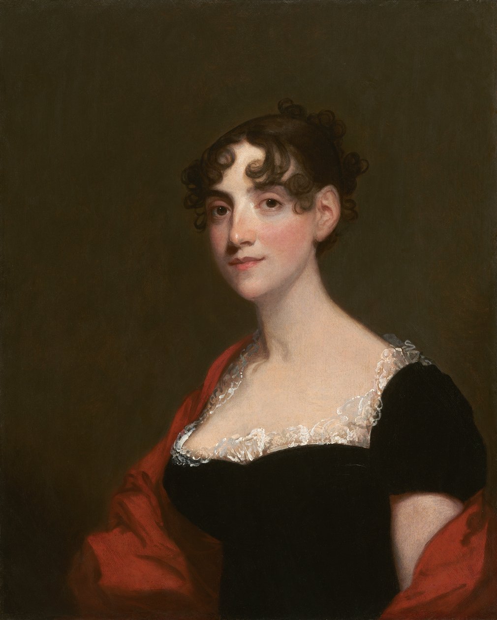 Ann Calvert Stuart Robinson (Mrs. William Robinson), ca. 1804 (olie på træ) af Gilbert Stuart