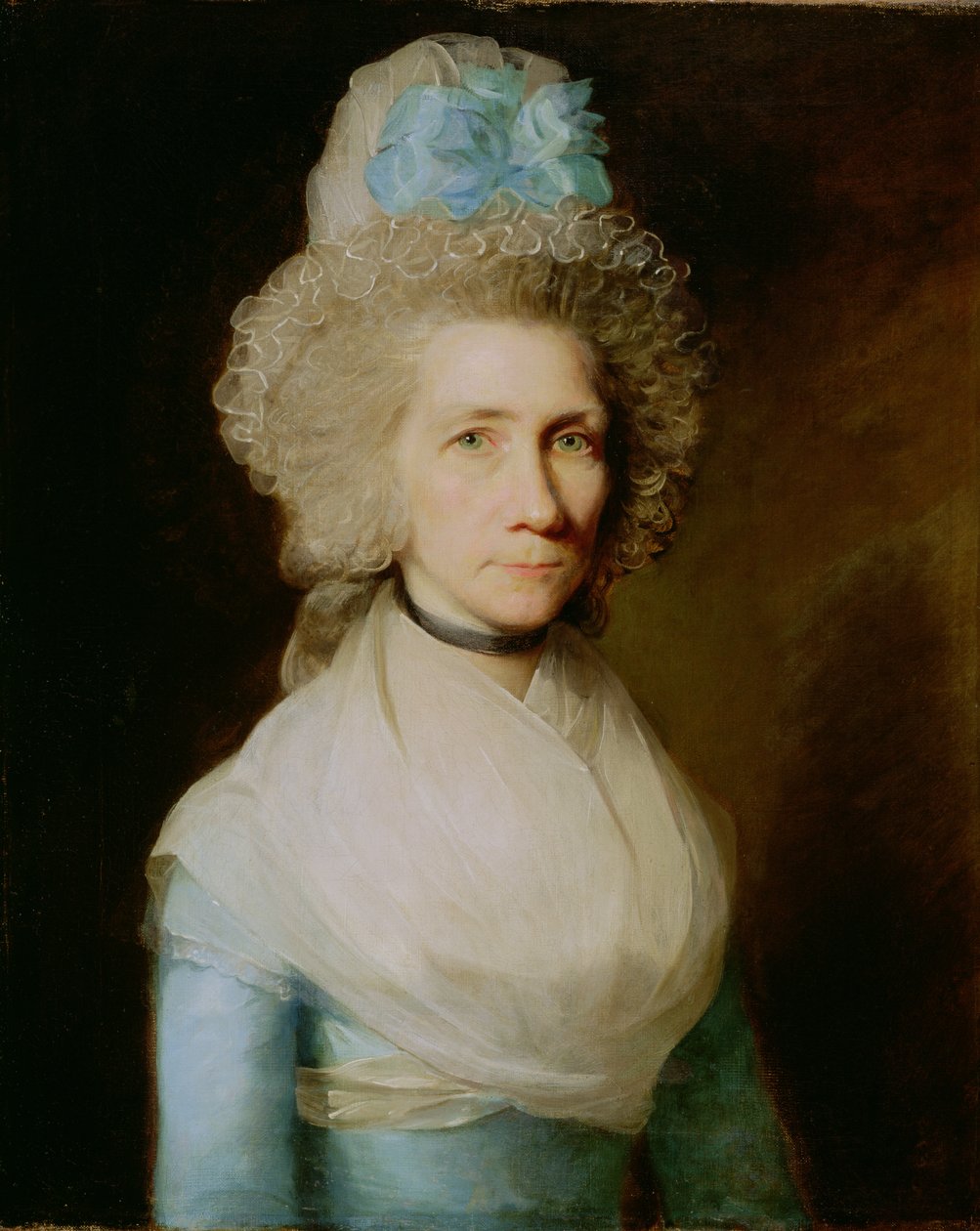 Portræt af Elizabeth Caldwell af Gilbert Stuart