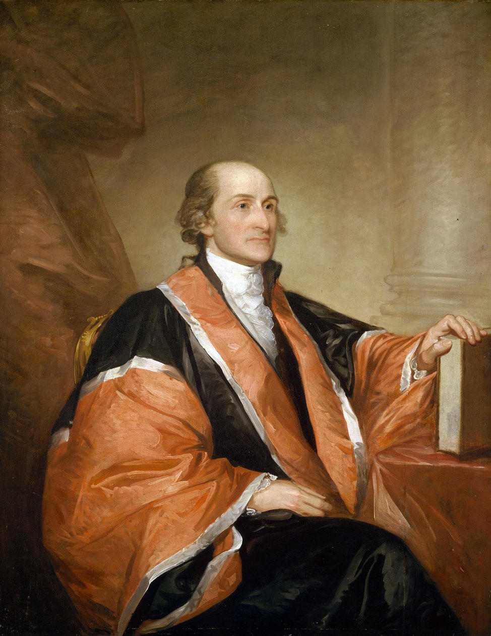Portræt af John Jay af Gilbert Stuart