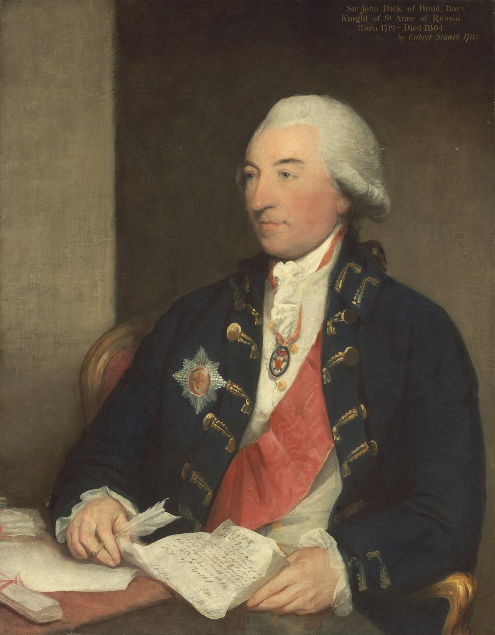 Sir John Dick, 1783 af Gilbert Stuart
