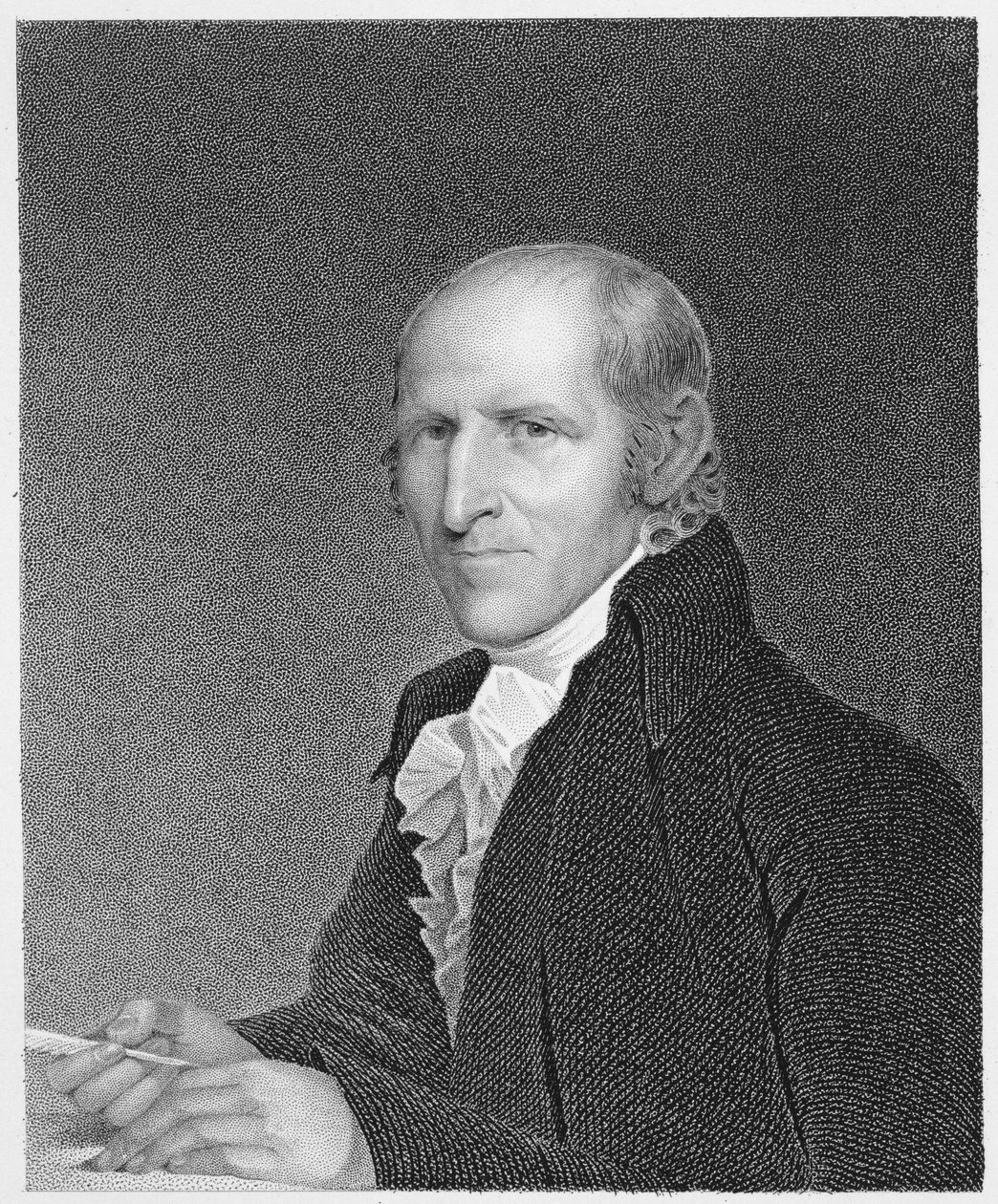 Timothy Pickering (1745-1829) graveret af Thomas B. Welch (1814-74) efter en tegning af originalen af James Barton Longacre (1794-1869) af Gilbert Stuart