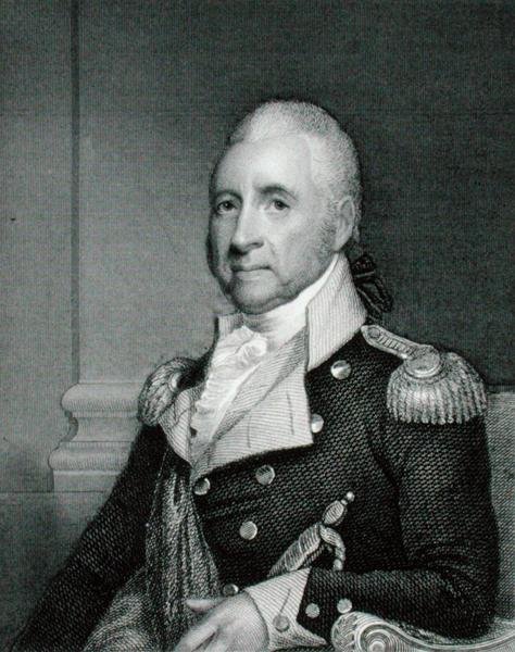 Generalmajor John Brooks (1752-1825) graveret af Asher Brown Durand (1796-1886) efter en kopi af originalen af James Herring (1794-1867) (gravering) af Gilbert (after) Stuart
