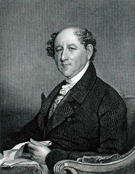 Rufus King (1755-1827) graveret af Thomas Kelly (c.1795-c.1841) (gravering) af Gilbert (after) Stuart