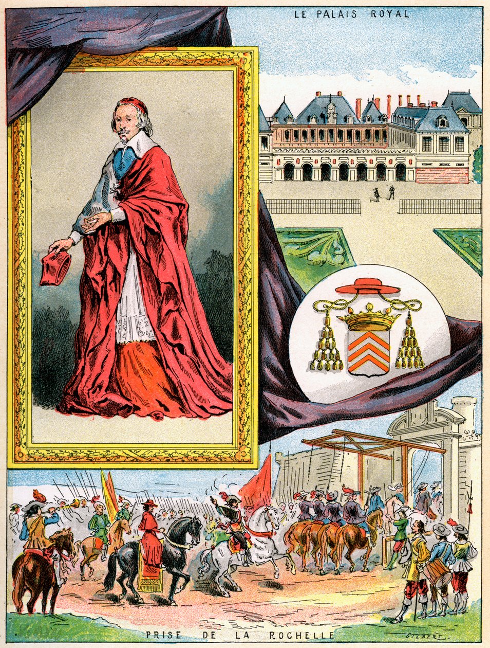 Kardinal Richelieu, 1898 af Gilbert