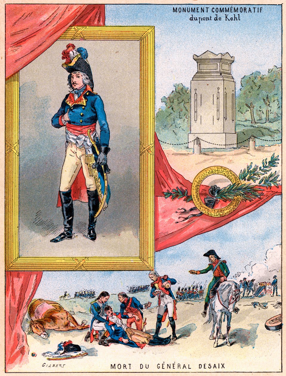 Louis Charles Antoine Desaix, fransk general og militærleder, 1898 af Gilbert