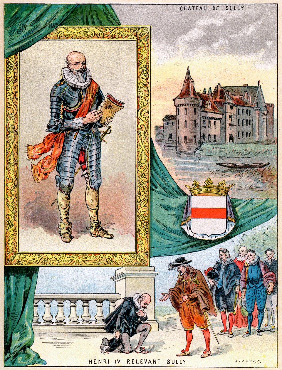 Maximilien de Bethune, hertug af Sully, 1898 af Gilbert