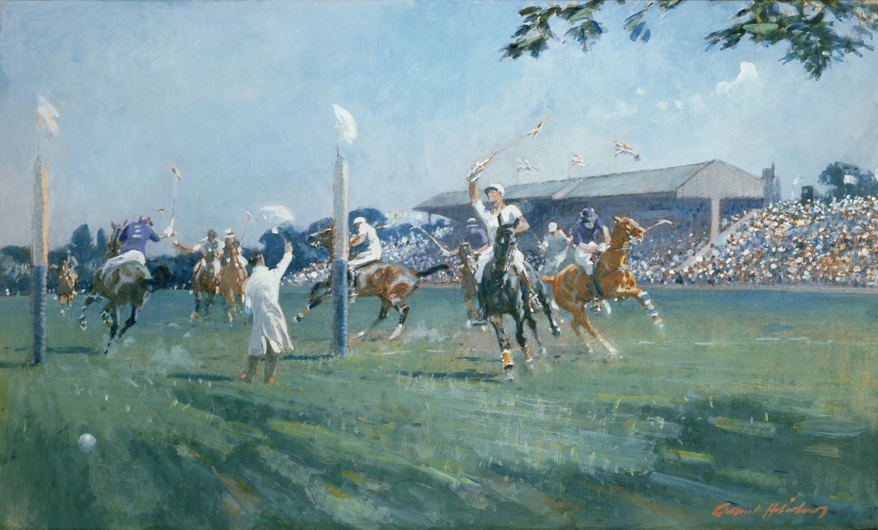 Westchester Cup, spillet i Hurlingham Club, juni 1936 af Gilbert Holiday