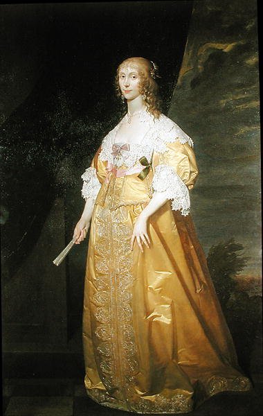 Portræt af Elizabeth Dormer (d.1679) (olie på lærred) af Gilbert Jackson