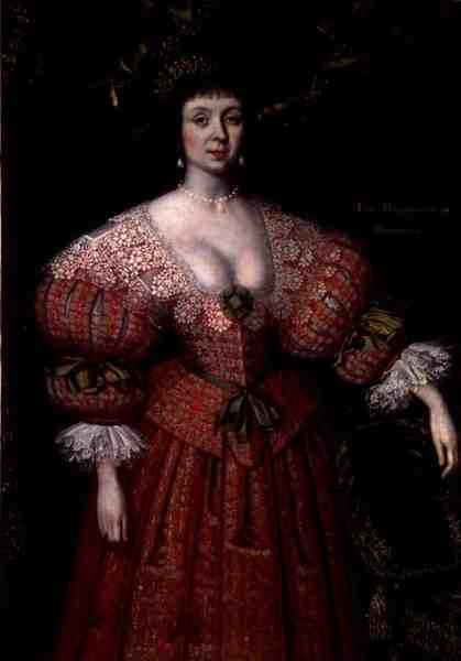 Portræt af Jane, Marchioness of Winchester (olie på lærred) af Gilbert Jackson