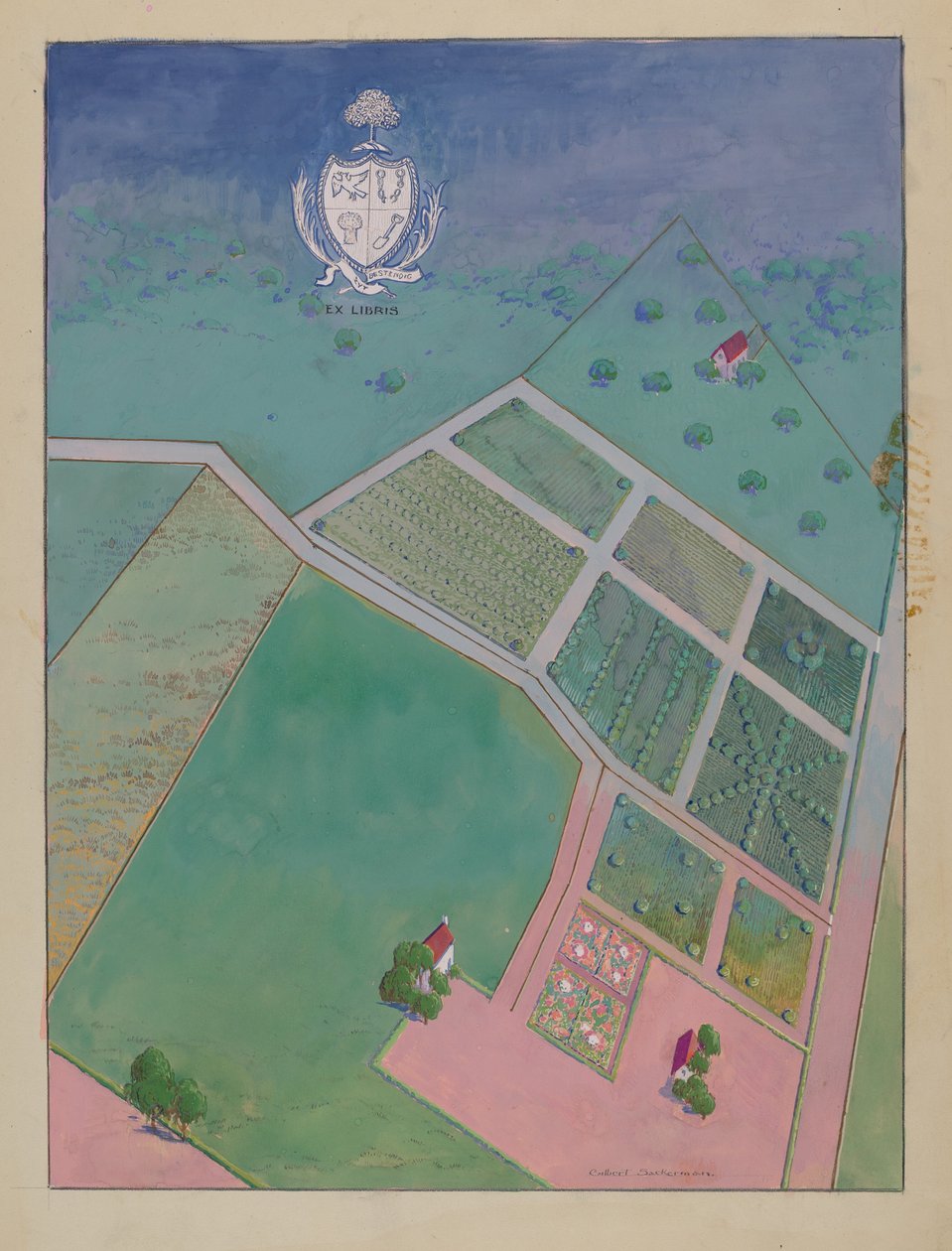 J. Dyckman Estate, ca. 1936. af Gilbert Sackerman