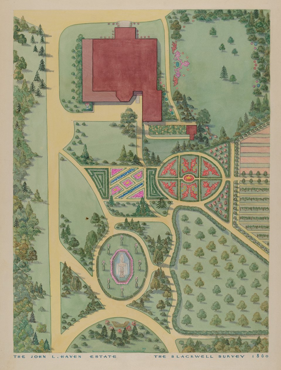 John A. Haven Estate, ca. 1936 af Gilbert Sackerman