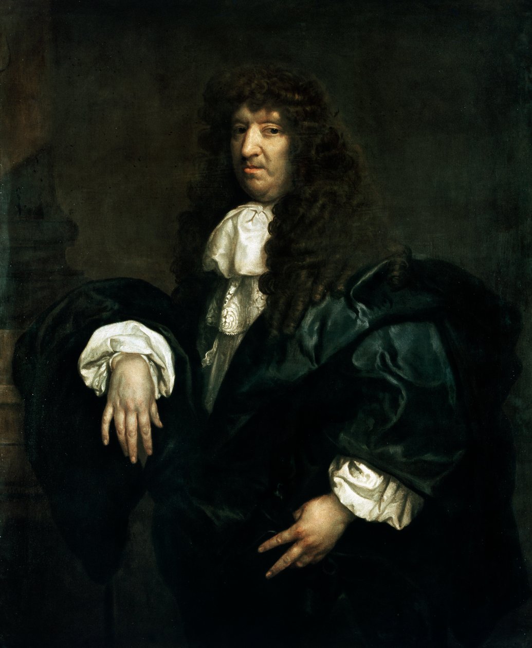 Portræt af Samuel Butler, ca. 1670-80 (olie på lærred) af Gilbert Soest