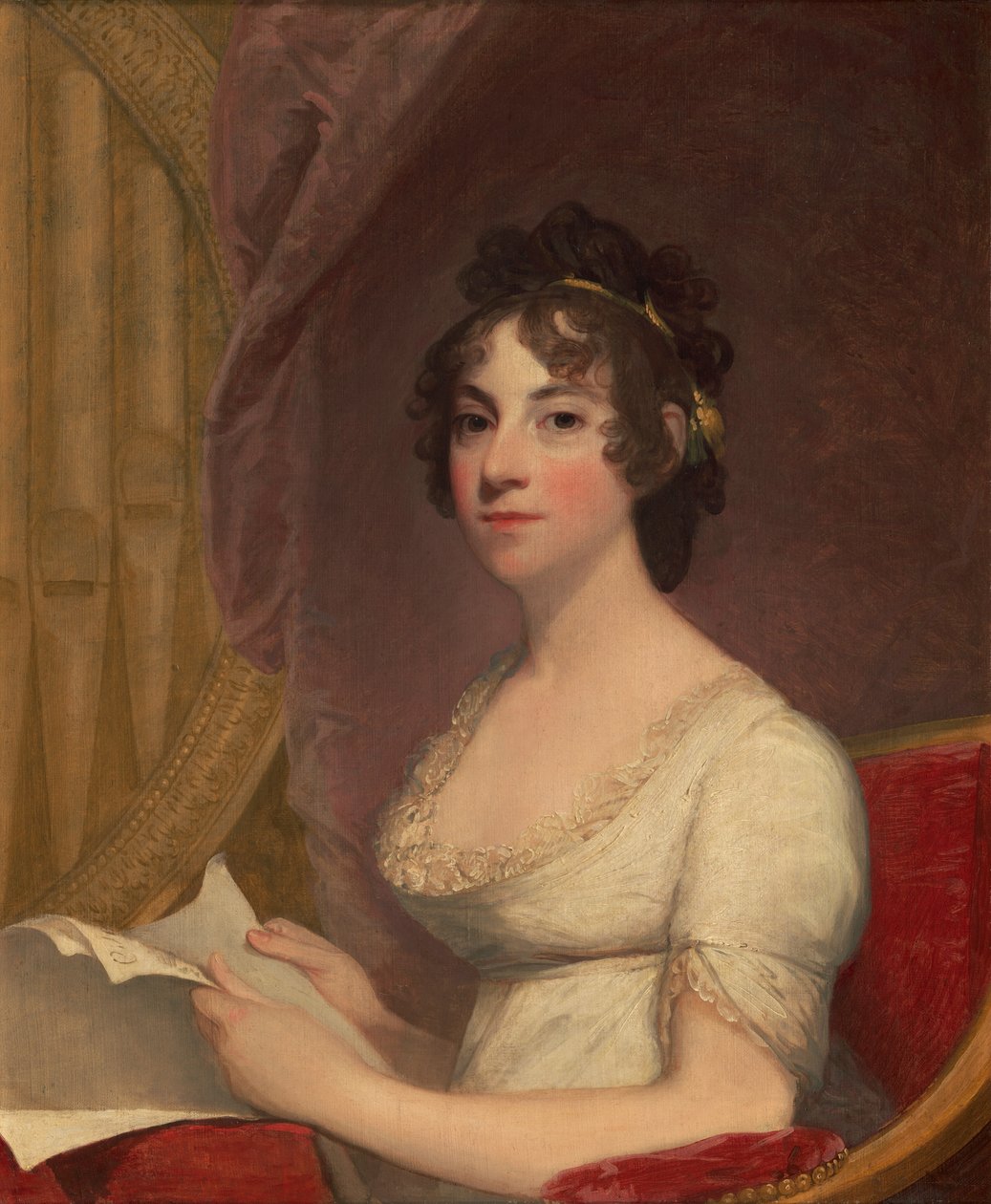 Anna Maria Brodeau Thornton (fru William Thornton) af Gilbert Stuart