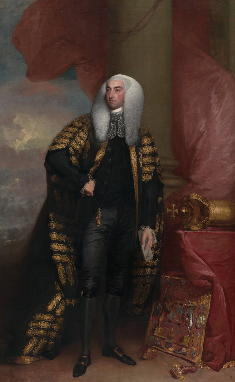 Baron FitzGibbon, 1789 af Gilbert Stuart