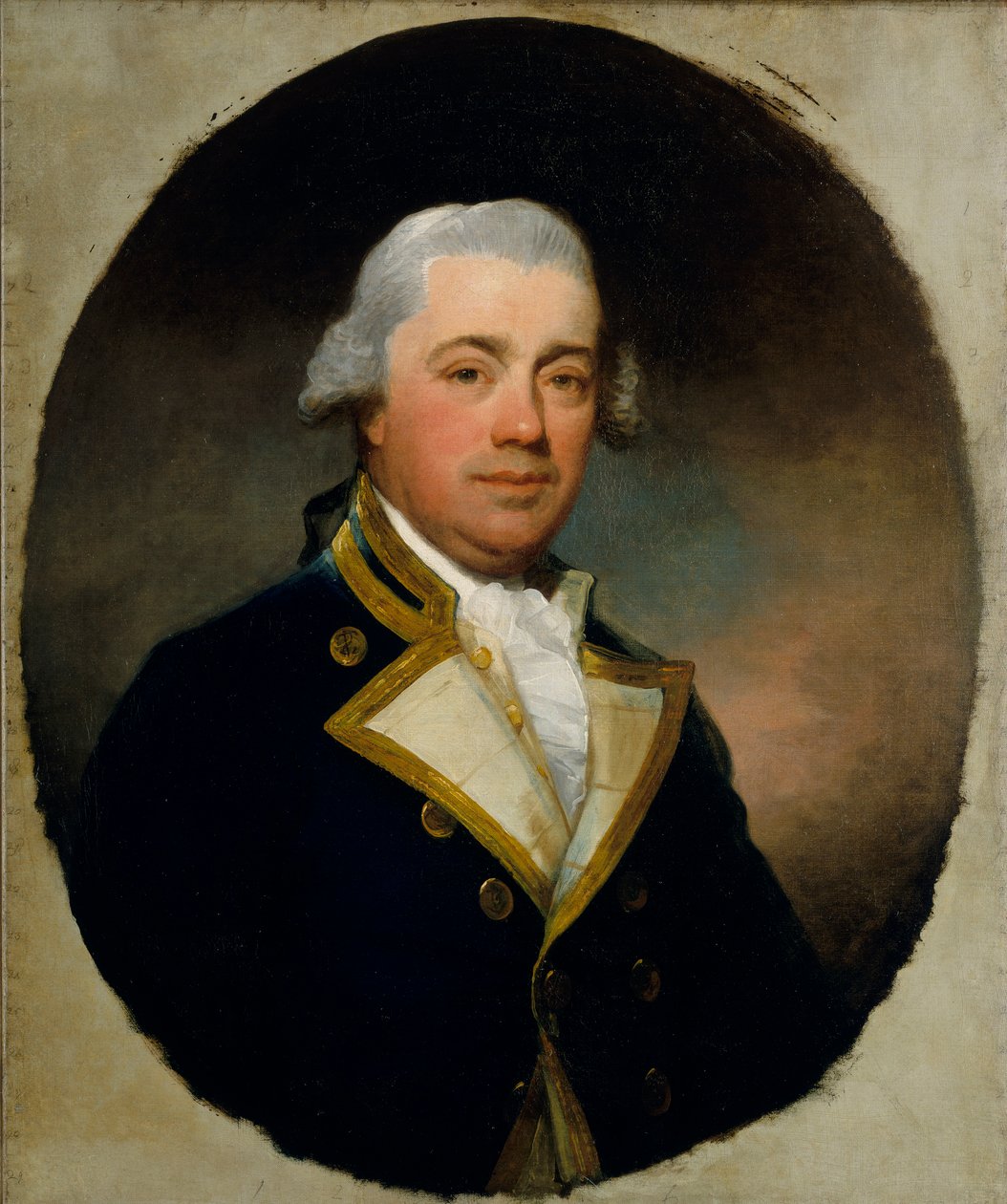 Kaptajn John Harvey (1740-1794), slutningen af det 18. århundrede (olie på lærred) af Gilbert Stuart