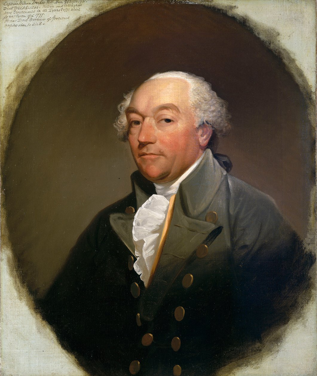 Kaptajn William Locker (1731-1800), ca. 1785 (olie på lærred) af Gilbert Stuart