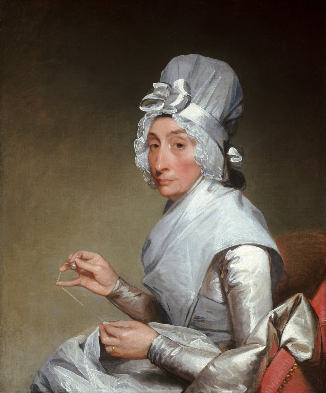 Catherine Brass Yates (Mrs. Richard Yates) af Gilbert Stuart