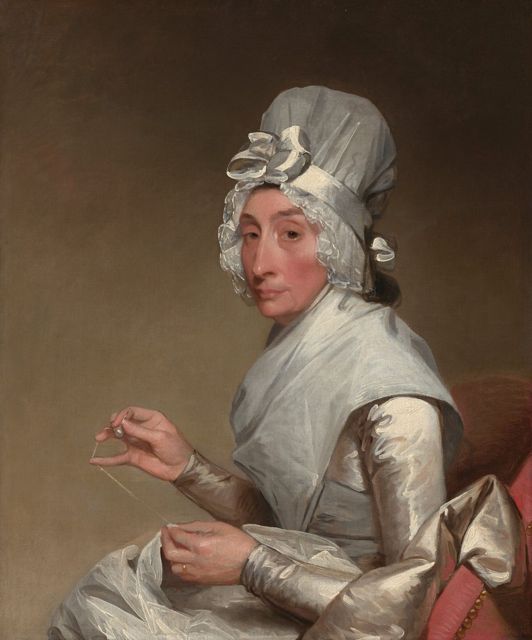 Catherine Brass Yates (fru Richard Yates) af Gilbert Stuart