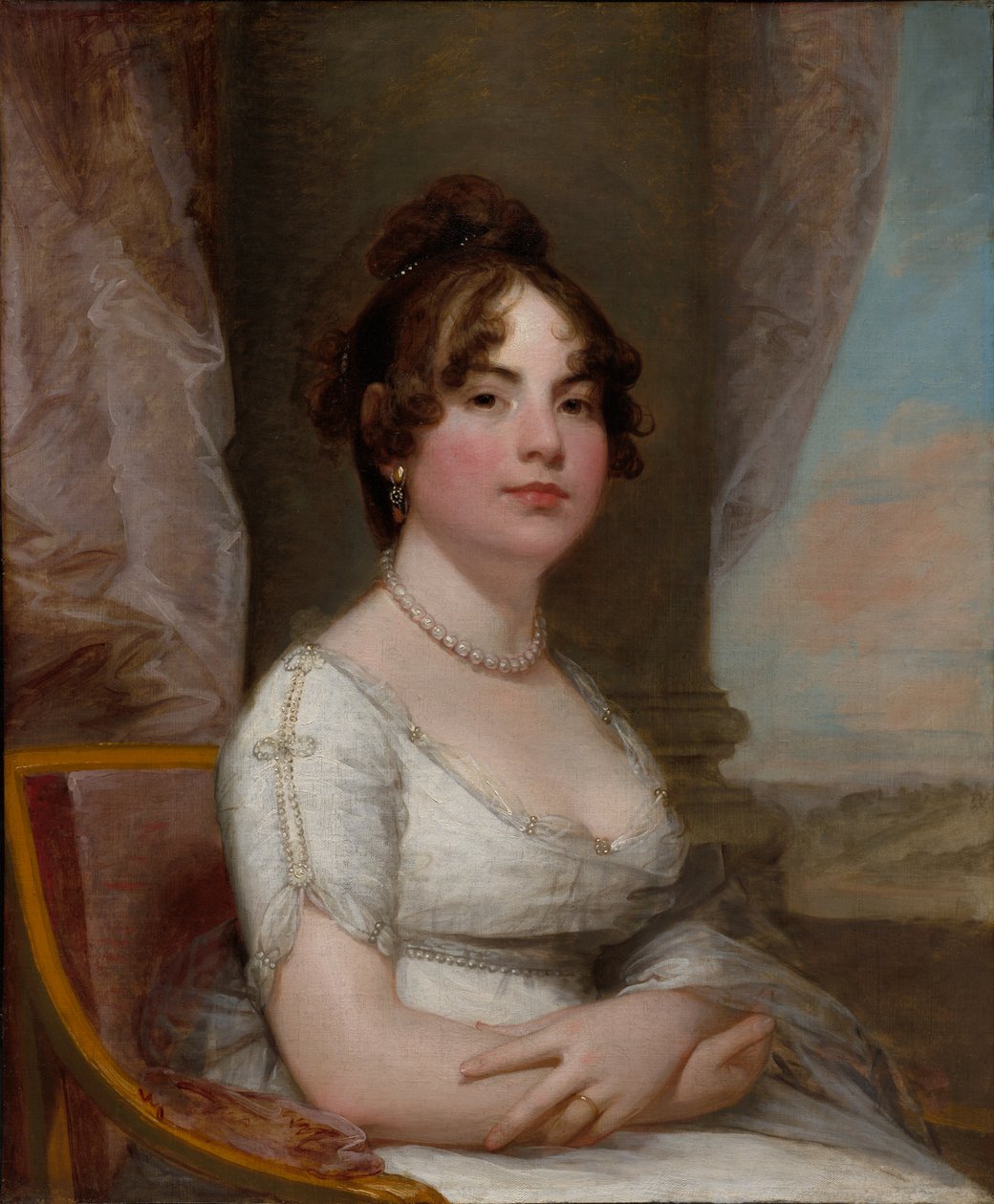 Elizabeth Beltzhoover Mason af Gilbert Stuart