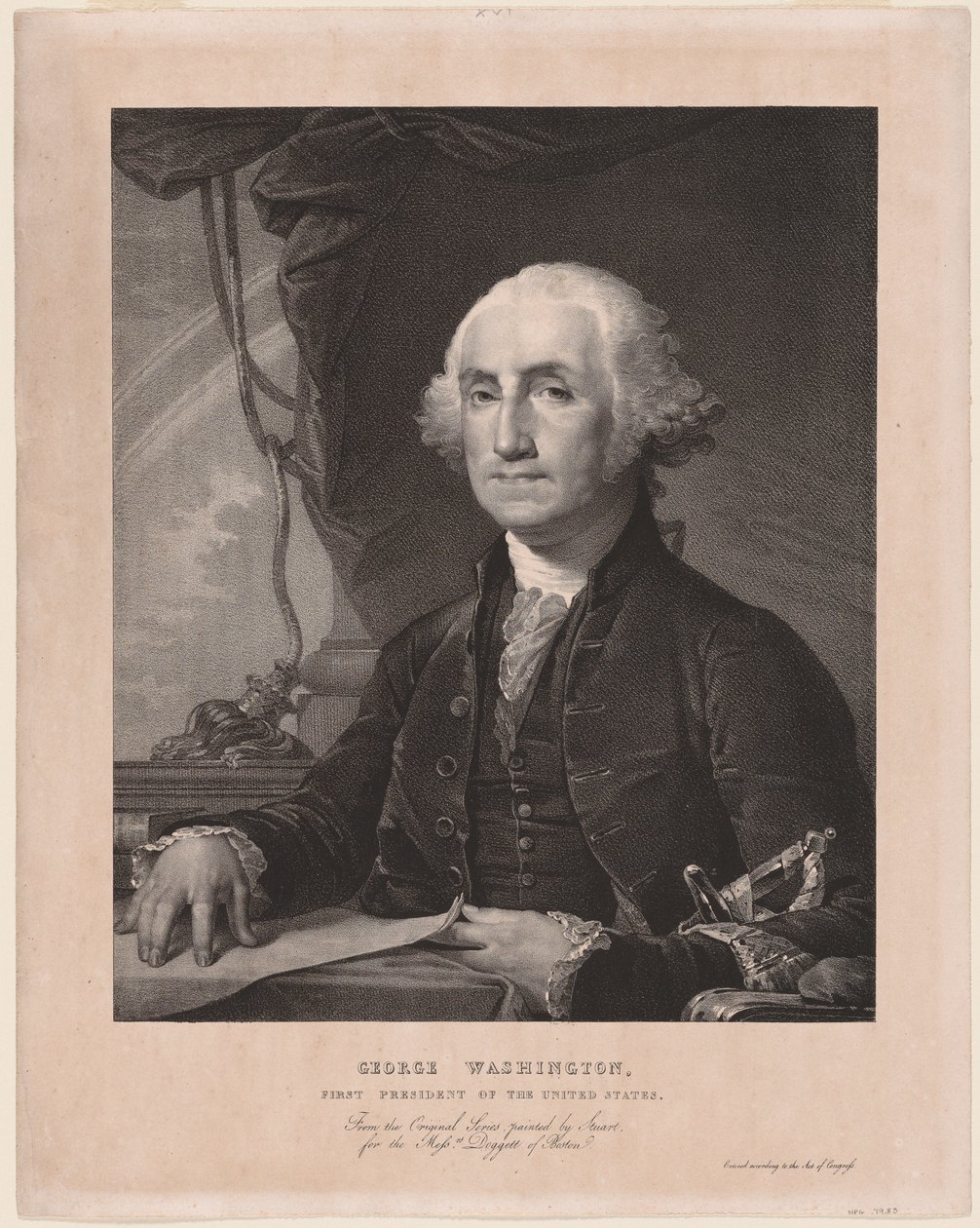 George Washington af Gilbert Stuart