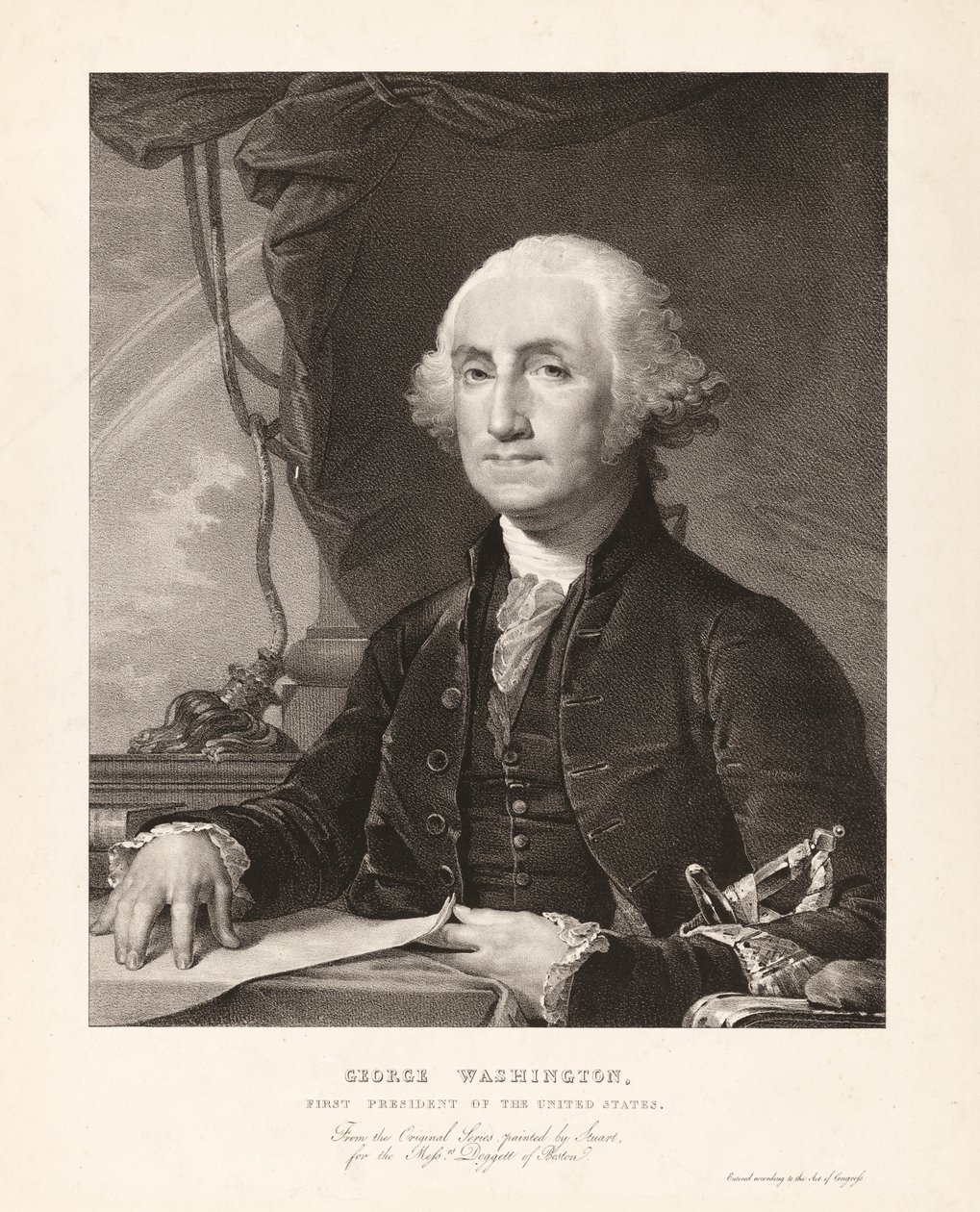 George Washington af Gilbert Stuart