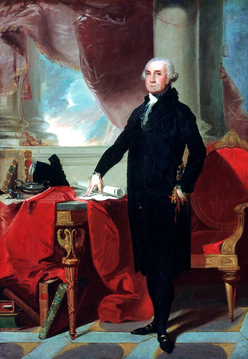 George Washington 1732-99, 1796 af Gilbert Stuart