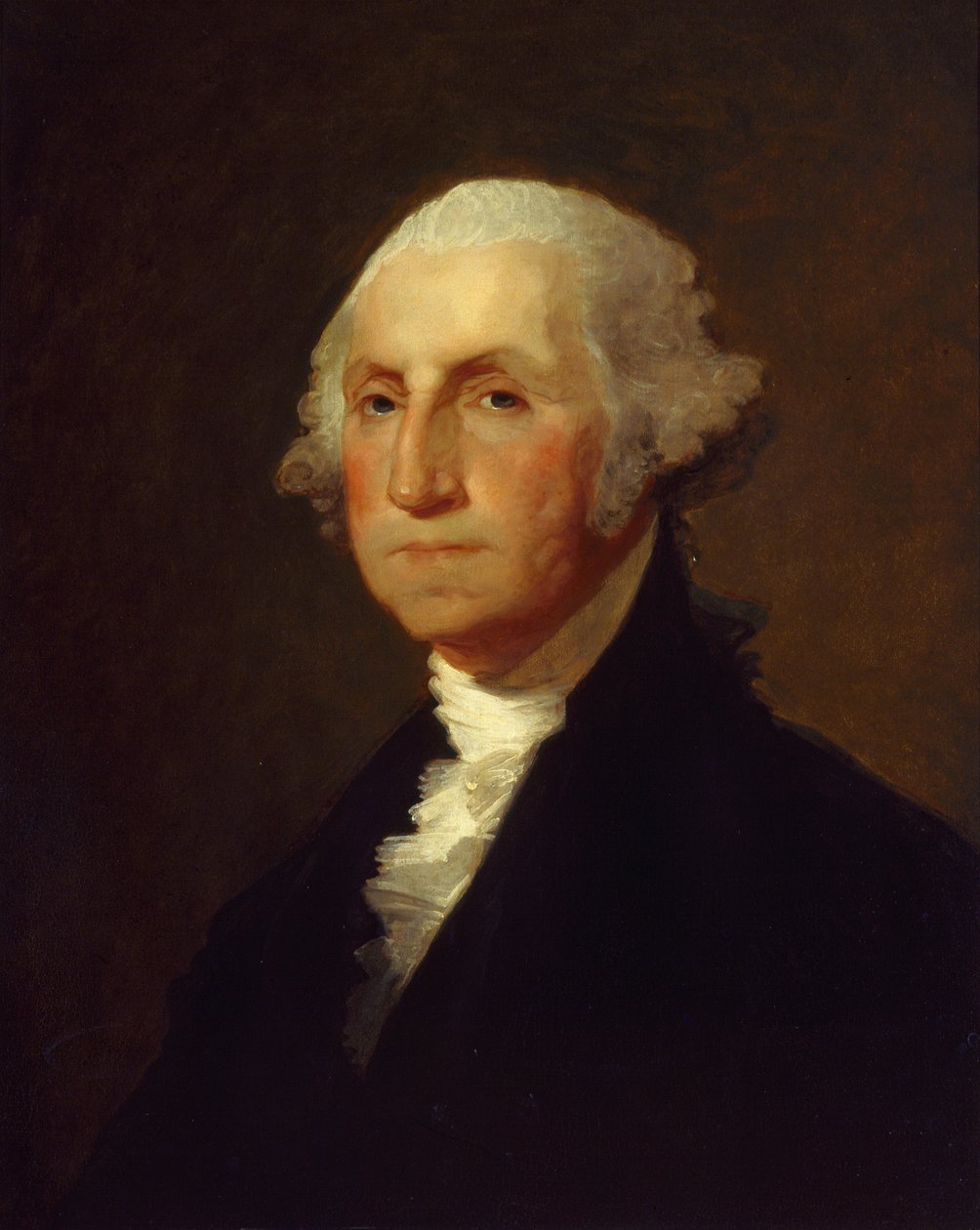 George Washington, ca. 1820 (olie på panel) af Gilbert Stuart