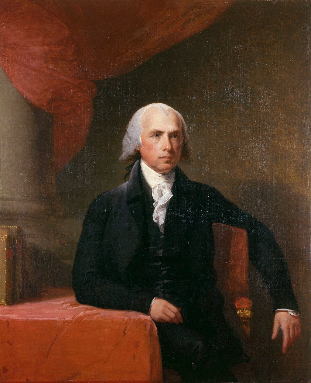 James Madison (1751-1836), amerikansk politiker af Gilbert Stuart