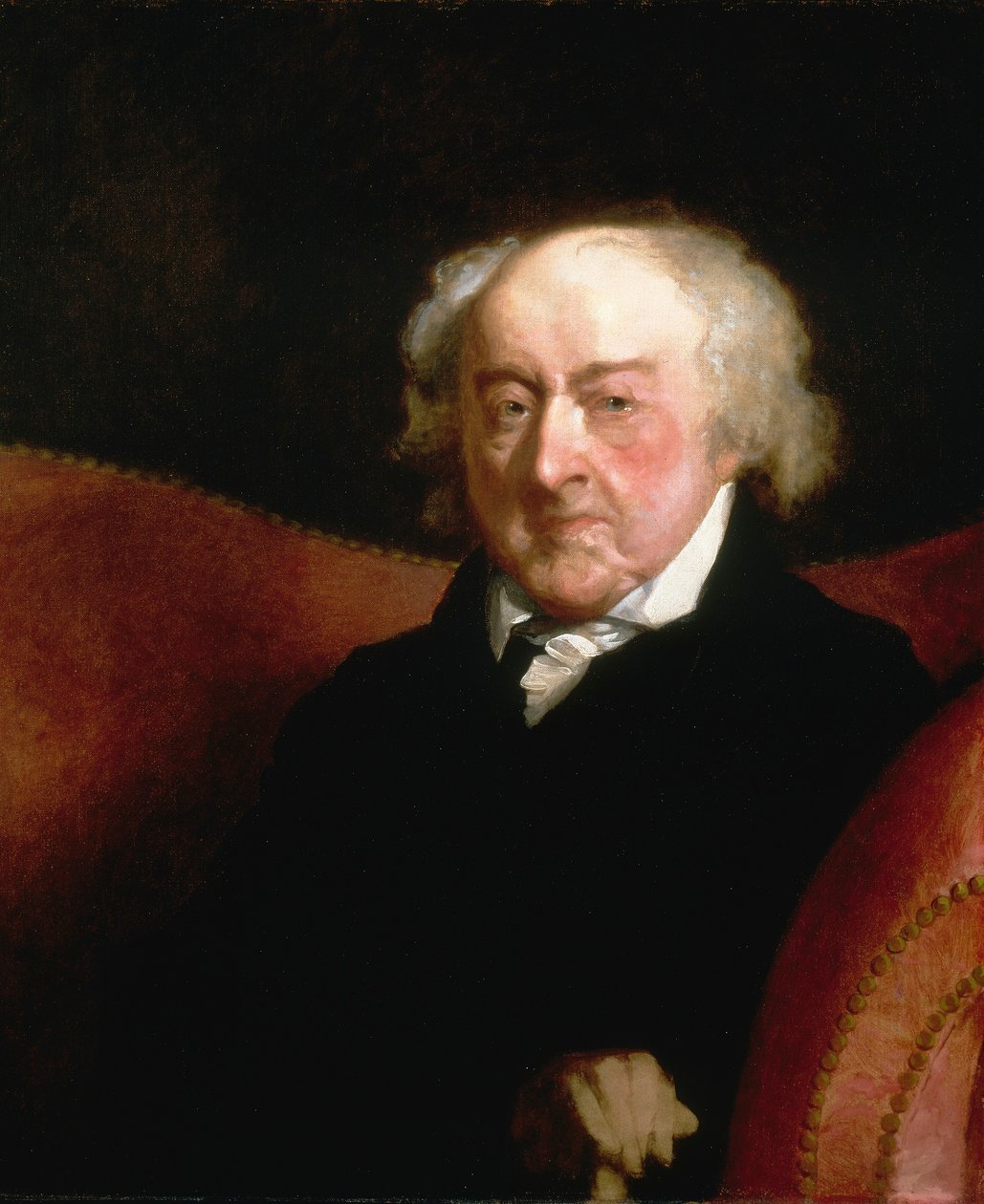 John Adams af Gilbert Stuart