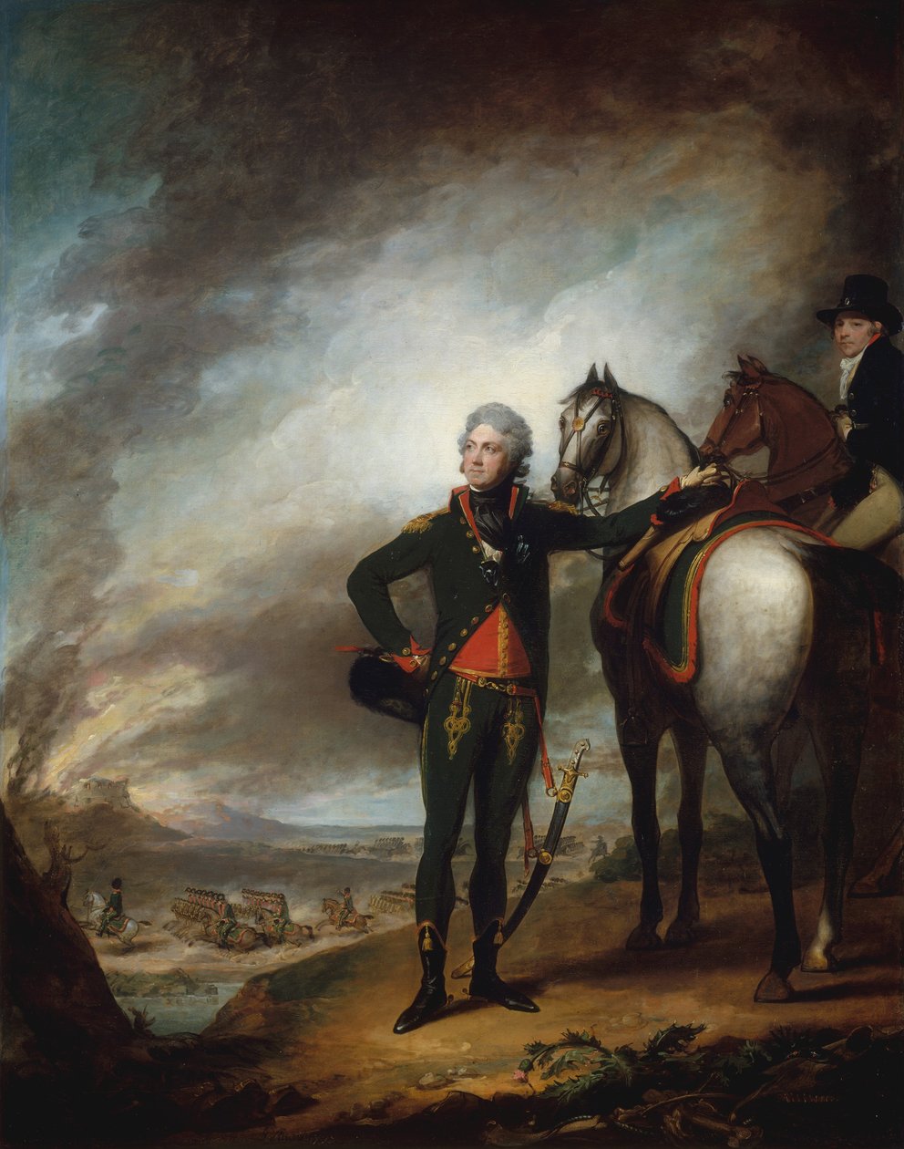 Louis-Marie, Viscount of Noailles, 1798. af Gilbert Stuart