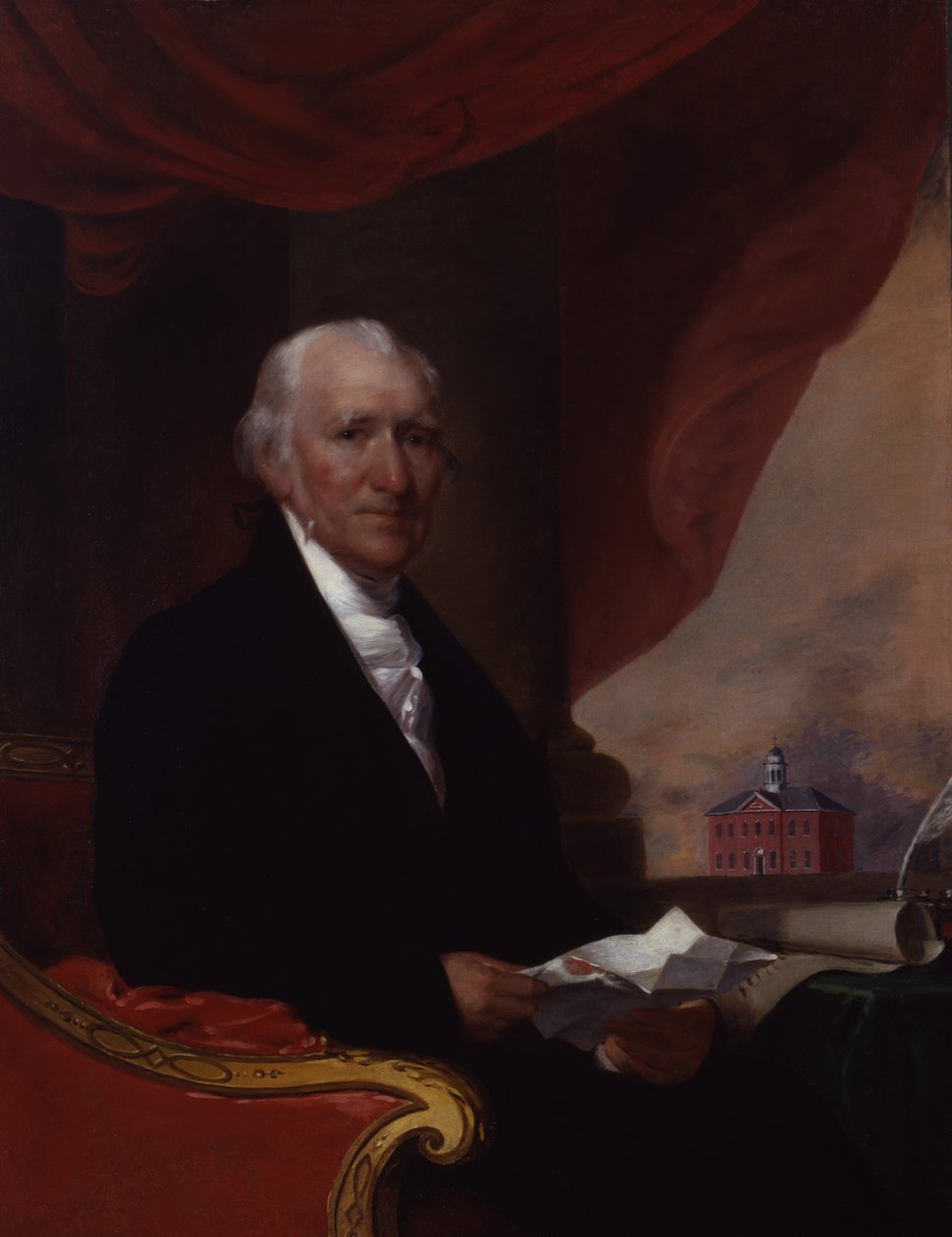Løjtnant guvernør William Phillips, før 1804 af Gilbert Stuart