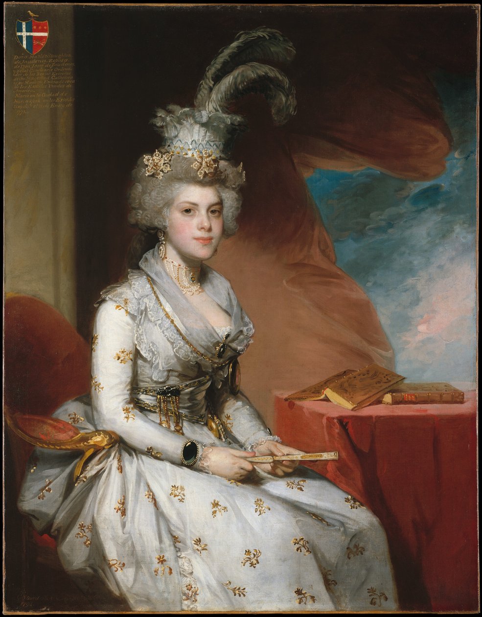 Matilda Stoughton de Jaudenes af Gilbert Stuart