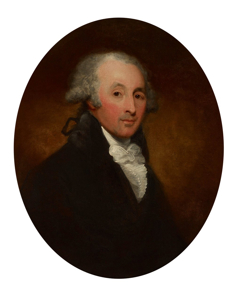 Portræt af en herre (muligvis Sir Jonah Barrington) af Gilbert Stuart