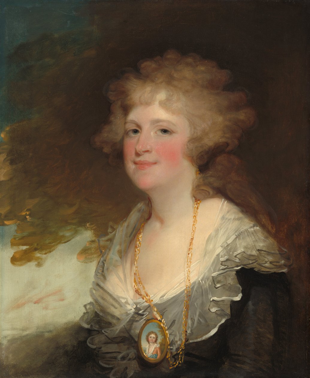 Sarah Shippen Lea (Mrs. Thomas Lea) af Gilbert Stuart