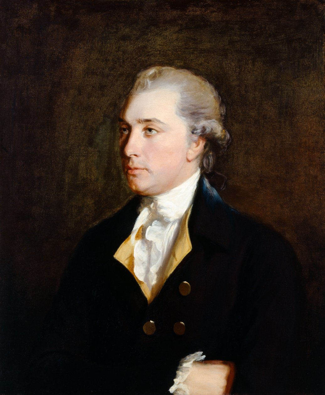 Sir Godfrey Webster (olie på lærred) af Gilbert Stuart