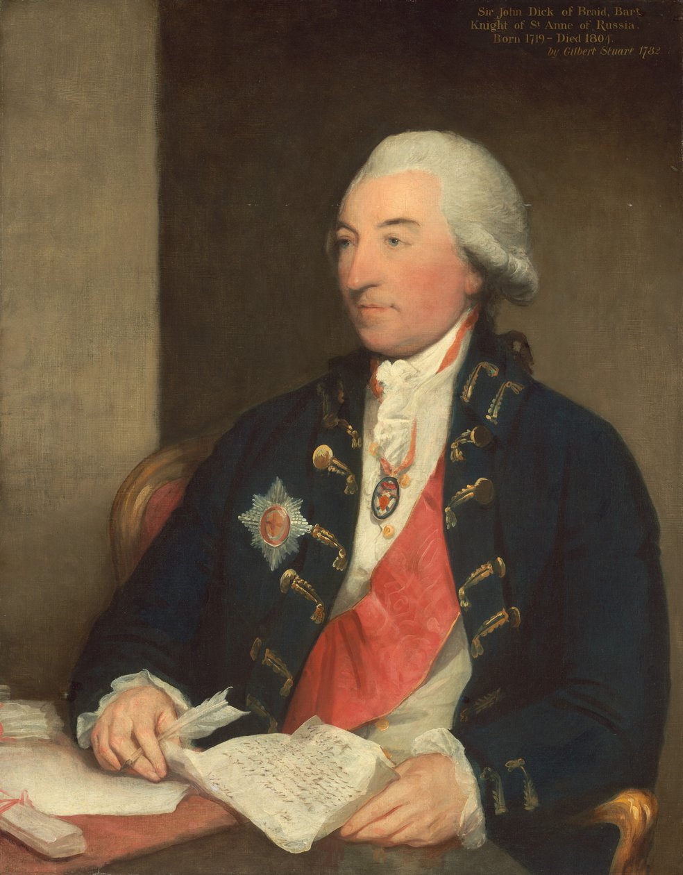 Sir John Dick, 1783. af Gilbert Stuart